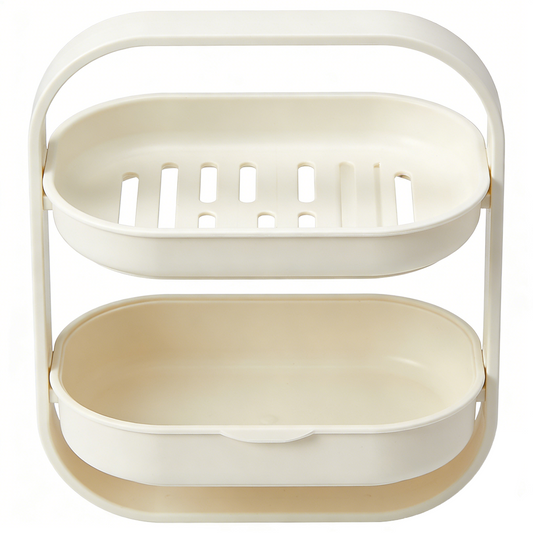 2-Tier Drain Soap Holder