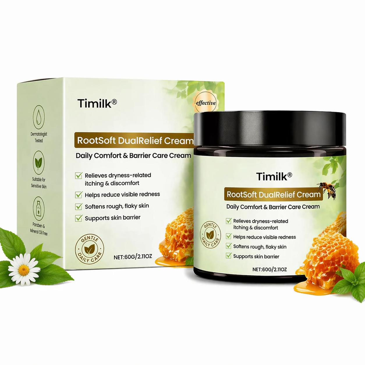 Timilk® RootSoft DualRelief-Creme