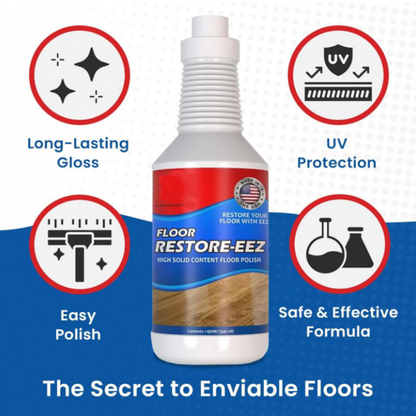 😘Ultimate Floor Restorer: Instantly Erase Scratches & Bring Dull Floors Back to Life